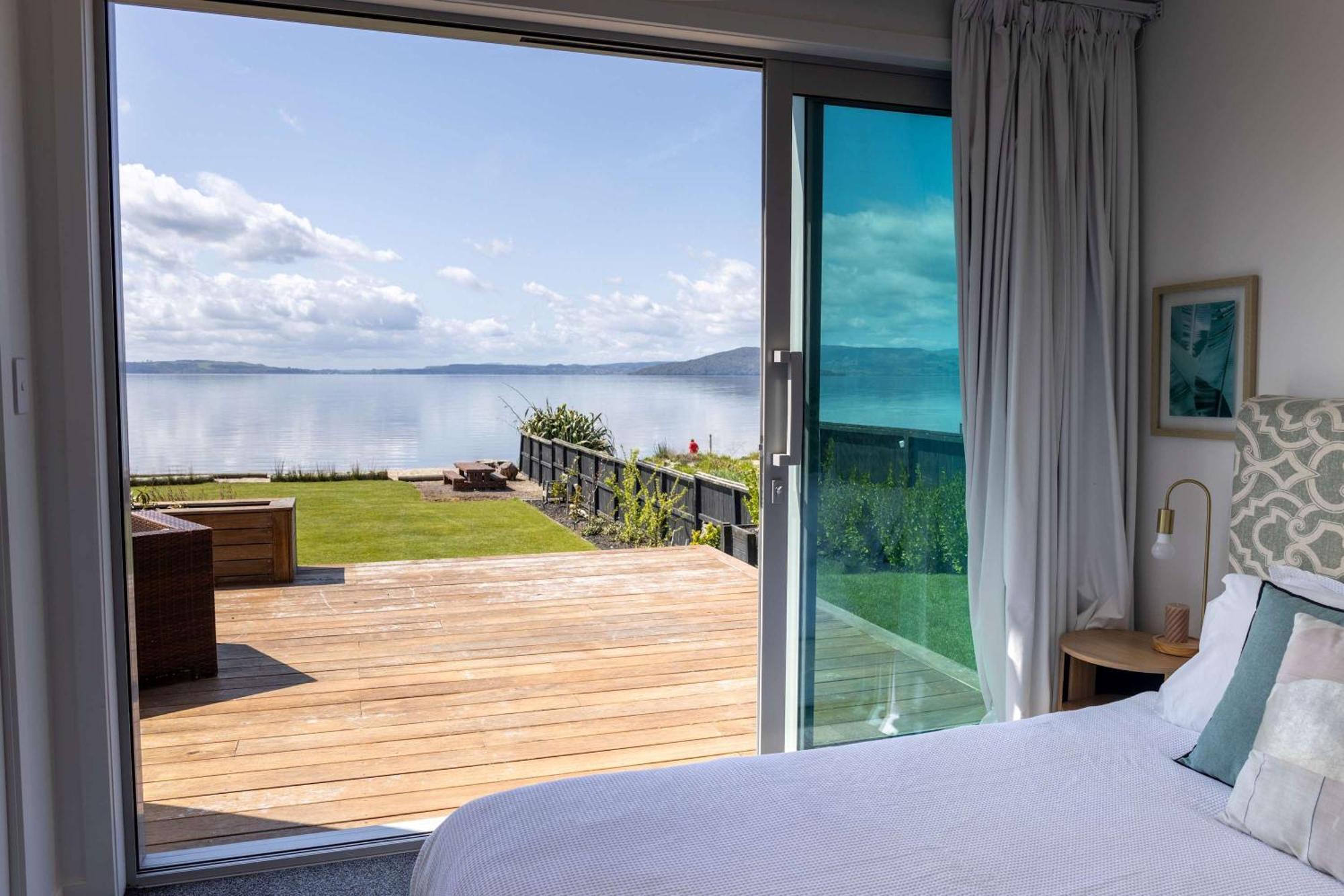 Jandals & Joy Lakefront Retreat Rotorua Zewnętrze zdjęcie